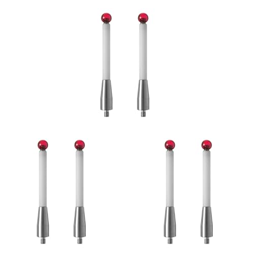 Dxoniislh CMM-Sondenstift, 6 mm, Kugelspitze, CMM-Kontaktsonden, Keramikwellen, Sondenprüfzubehör, für Renishaw A-5000-3709, 6 Stück von Dxoniislh