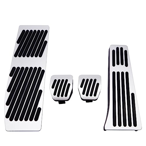 DxxxAB7 Auto Fuß Pedale Pads für BMW X3 E83 2003 2004 2005 2006 2007 2008 2009 2010,Gas Gaspedal Kraftstoff Bremse Kupplung Fußstütze Pedal Pad Zubehör,B/MT Type von DxxxAB7