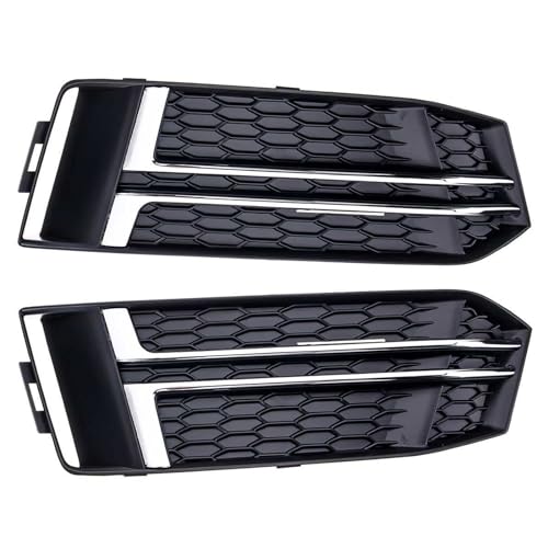 DxxxAB7 Nebelscheinwerferabdeckung für Audi A4 B9 S-LINE 2016 2017 2018 8W0807681F,Auto Frontstoßstange Nebelscheinwerfer Kühlergrill Nebel Licht Rahmen Mesh Grille,C-1 Pair DxxxAB7 Nebelscheinwerferabdeckung für Audi A4 B9 S-LINE 2016 2017 2018 8W0807681F,Auto Frontstoßstange Nebelscheinwerfer Kühlergrill Nebel Licht Rahmen Mesh Grille,C-1 Pair von DxxxAB7
