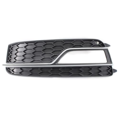DxxxAB7 Nebelscheinwerferabdeckung für Audi A5 2013-2017,Auto Frontstoßstange Nebelscheinwerfer Kühlergrill Nebel Licht Rahmen Mesh Grille,A-Left von DxxxAB7