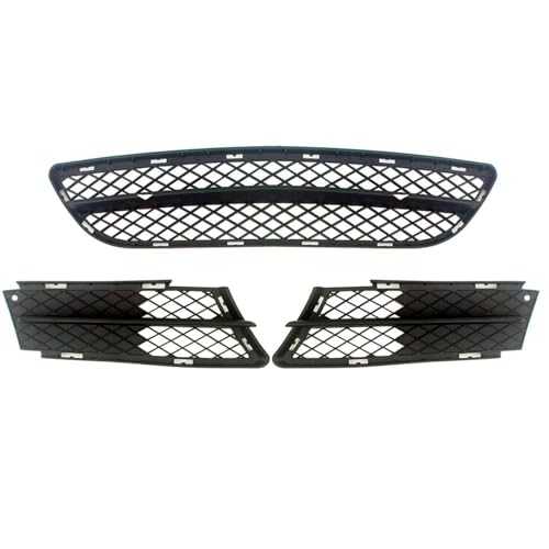 DxxxAB7 Nebelscheinwerferabdeckung für BMW 3 Series E90 2006 2007 2008,Auto Frontstoßstange Nebelscheinwerfer Kühlergrill Nebel Licht Rahmen Mesh Grille,D-1 Set von DxxxAB7