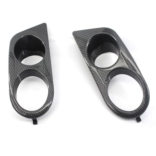 DxxxAB7 Nebelscheinwerferabdeckung für BMW E46 M3 2 Door 1999-2006,Auto Frontstoßstange Nebelscheinwerfer Kühlergrill Nebel Licht Rahmen Mesh Grille,C-1 Pair von DxxxAB7