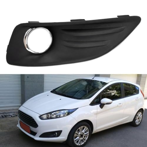 DxxxAB7 Nebelscheinwerferabdeckung für Ford Fiesta 2013 2014 2015 2016 2017,Auto Frontstoßstange Nebelscheinwerfer Kühlergrill Nebel Licht Rahmen Mesh Grille,A-Left von DxxxAB7