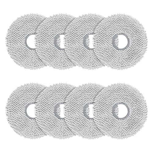 8 Pack Mop Pads Ersatz kompatibel mit Ecovacs Deebot T50 Pro Omni/T50 Max Pro Omni/T50 Max/T50 Pro/T50 Omni/T30 Pro Omni/T30 OMNI/T30S/T30 Pro/T30S Combo Komplett 8 Pack Mop Pads Ersatz kompatibel mit Ecovacs Deebot T50 Pro Omni/T50 Max Pro Omni/T50 Max/T50 Pro/T50 Omni/T30 Pro Omni/T30 OMNI/T30S/T30 Pro/T30S Combo Komplett von Dxyue