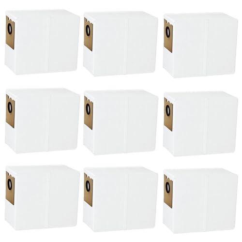9 Staubsaugerbeutel, kompatibel mit Lefant M2 Pro/M2S Pro Roboter-Staubsauger, Ersatzbeutelaufsatz-Set von Dxyue