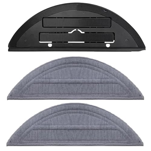 Dxyue Ersatz-Mopp-Halterungs-Set für Roborock Saros 10/G30/S9 Maxv Ultra Roboter-Staubsauger, 1 Wischmopphalterung, 2 Mikrofaser-Wischpads von Dxyue