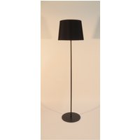 Handgefertigte Stehlampe Mit Empire Lampenschirm Aus Metall Und Stoff Für Jedes Zuhause Oder Büro, Verschiedene Farben Der Lampenschirme von DyankoffDecor