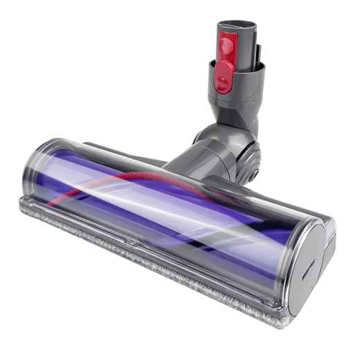 Dyaucwpo Elektrische Bürste, Ersatzteil Direktantrieb Reiniger Kopf Turbine Bodendüse Kompatibel mit Dyson V7 V8 V10 V11 V15, Zubehör Turbobürste, Staubsauger Zubehör Geeignet für Hartboden Teppiche Dyaucwpo Elektrische Bürste, Ersatzteil Direktantrieb Reiniger Kopf Turbine Bodendüse Kompatibel mit Dyson V7 V8 V10 V11 V15, Zubehör Turbobürste, Staubsauger Zubehör Geeignet für Hartboden Teppiche von Dyaucwpo