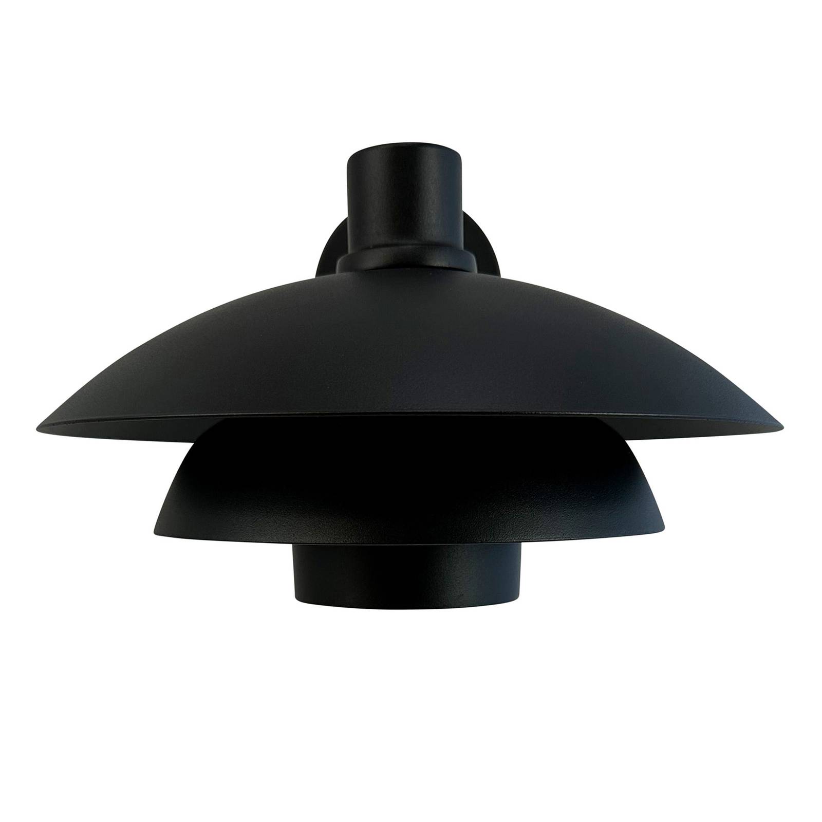 Dyberg Larsen Außenwandlampe Morph, Ø 30 cm, schwarz, Metall Dyberg Larsen Außenwandlampe Morph, Ø 30 cm, schwarz, Metall von Dyberg Larsen
