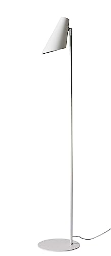 Dyberg Larsen Stehlampe - Cale - Hergestellt aus mattweißem Metall - wohnzimmer deko - GU10/35W - Dänisches Design - bodenlampe Modern von Dyberg Larsen