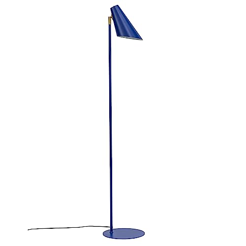 Dyberg Larsen - Cale Stehlampe Blau - Metall - 35W/GU10 - Innenbereich - Stehlampe Modern Deko - Elegante Stehlampe Wohnzimmer - Licht - Dänisches Design von Dyberg Larsen