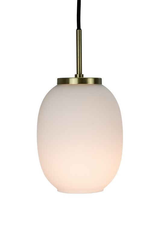 Dyberg Larsen DL39 Pendelleuchte small opal messing von Dyberg Larsen