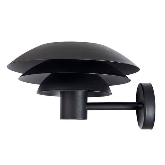 Dyberg Larsen Dl31 Outdoor Wandleuchte Aussen Wandleuchte Gartenlampe Schwarz ø31 B-Ware von Dyberg Larsen