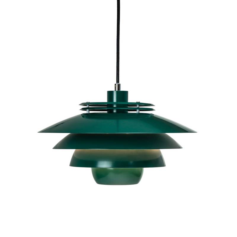 Dyberg Larsen Hängelampe Pendelleuchte Metall Grün E27 Fassung 60 W Dimmbar Lampe B-Ware von Dyberg Larsen