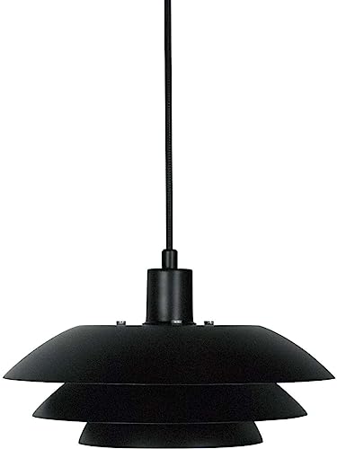 Dyberg Larsen - Mattschwarz - DL31 - Hängeleuchte in mattschwarzem Metall - Für die Verwendung in Innenräumen - Dänisches Design - Deckenlampe Wohnzimmer - Zimmer Deko - Ohne leuchtmittel Dyberg Larsen - Mattschwarz - DL31 - Hängeleuchte in mattschwarzem Metall - Für die Verwendung in Innenräumen - Dänisches Design - Deckenlampe Wohnzimmer - Zimmer Deko - Ohne leuchtmittel von Dyberg Larsen