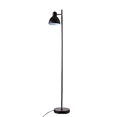 Dyberg Larsen - Skagen - Stehlampe - Hergestellt aus mattschwarzem metall und Chrom - Mattschwarz/Chrom - wohnzimmer - E27/60W - Ohne leuchtmittel - Dänisches Design - Modern - Licht von Dyberg Larsen