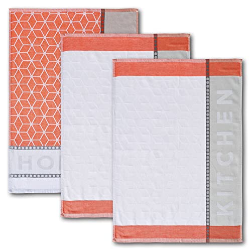 Dyckhoff Geschirrtuch 3er Set 'Home&Kitchen' Koralle 50 x 70 cm Dyckhoff Geschirrtuch 3er Set 'Home&Kitchen' Koralle 50 x 70 cm von Dyckhoff GmbH
