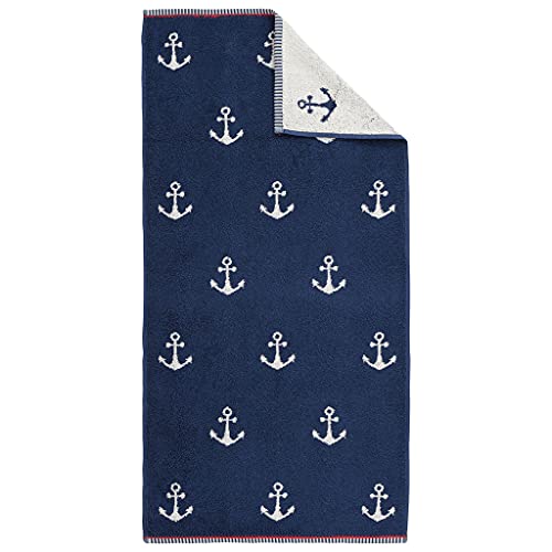 Dyckhoff Handtuch Maritim 'Nautic' 50 x 100 cm Navy von Dyckhoff