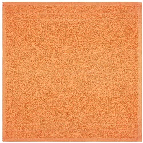 Dyckhoff Seiftuch Kristall Terra - Orange 30 x 30 cm von Dyckhoff GmbH