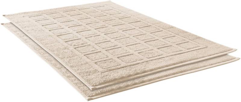 Dyckhoff Badematte Planet, Höhe 3 mm, beidseitig nutzbar, fußbodenheizungsgeeignet, Baumwolle, rechteckig, 2-tlg. Badematte, Baumwolle, 2er Set Hotelmatte Dyckhoff Badematte Planet, Höhe 3 mm, beidseitig nutzbar, fußbodenheizungsgeeignet, Baumwolle, rechteckig, 2-tlg. Badematte, Baumwolle, 2er Set Hotelmatte von Dyckhoff