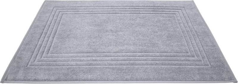 Dyckhoff Badematte Siena, Höhe 3 mm, beidseitig nutzbar, Baumwolle, rechteckig, 2er-Set, 2er Set von Dyckhoff
