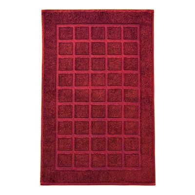 Bio-Frottierbadvorleger Planet Farbe: Rot von Dyckhoff