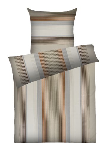 Dyckhoff Frottier GmbH Single, Baumwoll-Mischgewebe, Beige, 135 cm x 200 cm von Dyckhoff