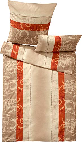 Dyckhoff Bettwäsche Weichfrottier beige Größe 155x220 cm (40x80 cm) von Dyckhoff