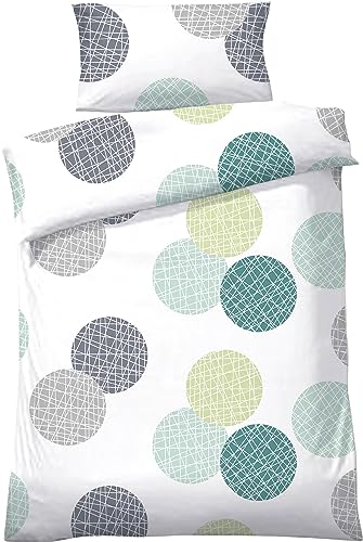 Dyckhoff Bettwäsche Weichfrottier Mint-grün Größe 1x 135x200 cm + 1x 40x80 cm von Dyckhoff