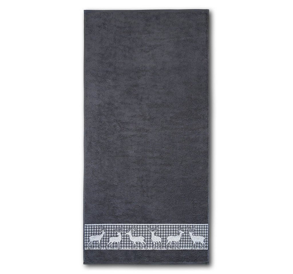Dyckhoff Gästehandtuch Dyckhoff Gästetuch 'Hirschparade' 30 x 50 cm Dyckhoff Gästehandtuch Dyckhoff Gästetuch 'Hirschparade' 30 x 50 cm von Dyckhoff