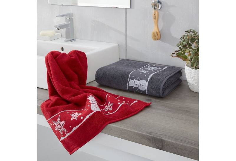 Dyckhoff Gästehandtuch 'Schneemann' 30 x 50 cm Dyckhoff Gästehandtuch 'Schneemann' 30 x 50 cm von Dyckhoff