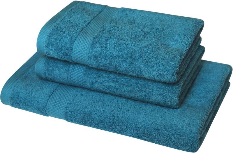 Dyckhoff Handtuch Set Planet, Walkfrottier (Set, 3-St), 2 Handtücher (50x100cm), 1 Duschtuch (70x140cm) von Dyckhoff