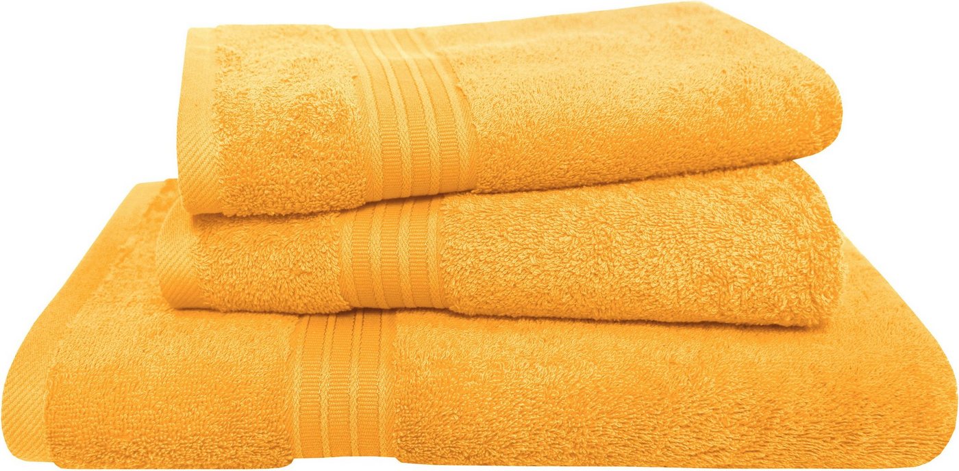 Dyckhoff Handtuch Set Siena, Frottier (Set, 3-St), mit Bordüre, 2 Handtücher (50x100cm), 1 Duschtuch (70x140cm) von Dyckhoff