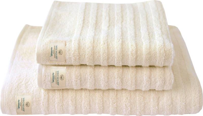 Dyckhoff Handtuch Set Wecycled, Walkfrottier (Set, 3-St), 2 Handtücher (50x100cm), 1 Duschtuch (70x140cm) von Dyckhoff