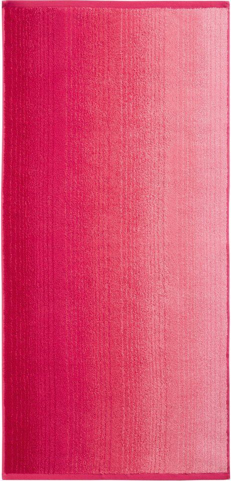 Dyckhoff Handtücher Colori, Walkfrottee (Packung, 1-St), mit Farbverlauf von Dyckhoff