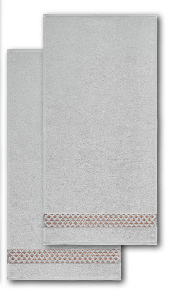 Dyckhoff Handtücher Mesh, Frottier (Packung, 2-St), Made in Germany von Dyckhoff