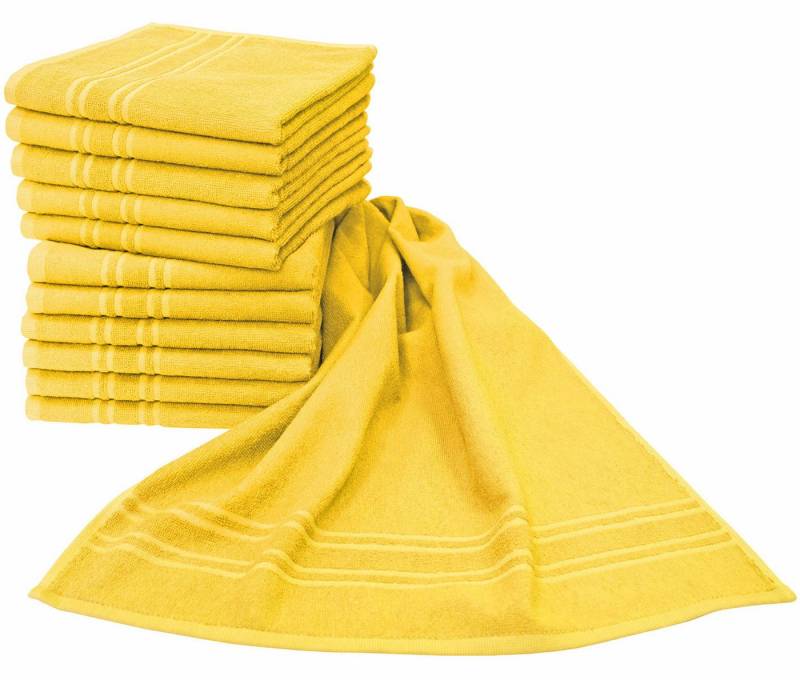 Dyckhoff Handtücher Saphir Friseurhandtücher, Frottier (Packung, 12-St), Farbecht und besonders strapazierfähig, 47x85 cm von Dyckhoff