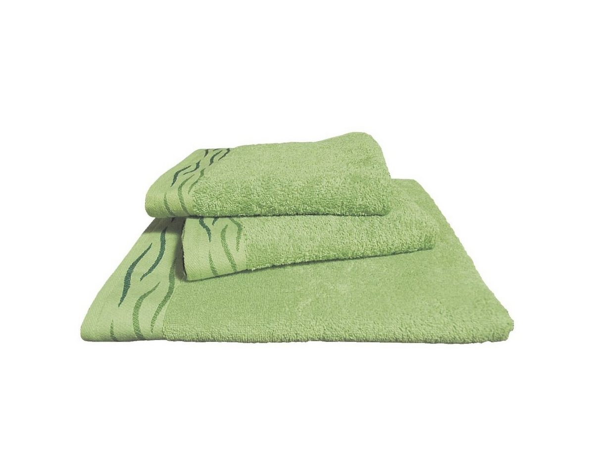 Dyckhoff Handtücher Wave, Baumwolle (2-St), weich und saugfähig, mit abgesetzter Bordüre von Dyckhoff