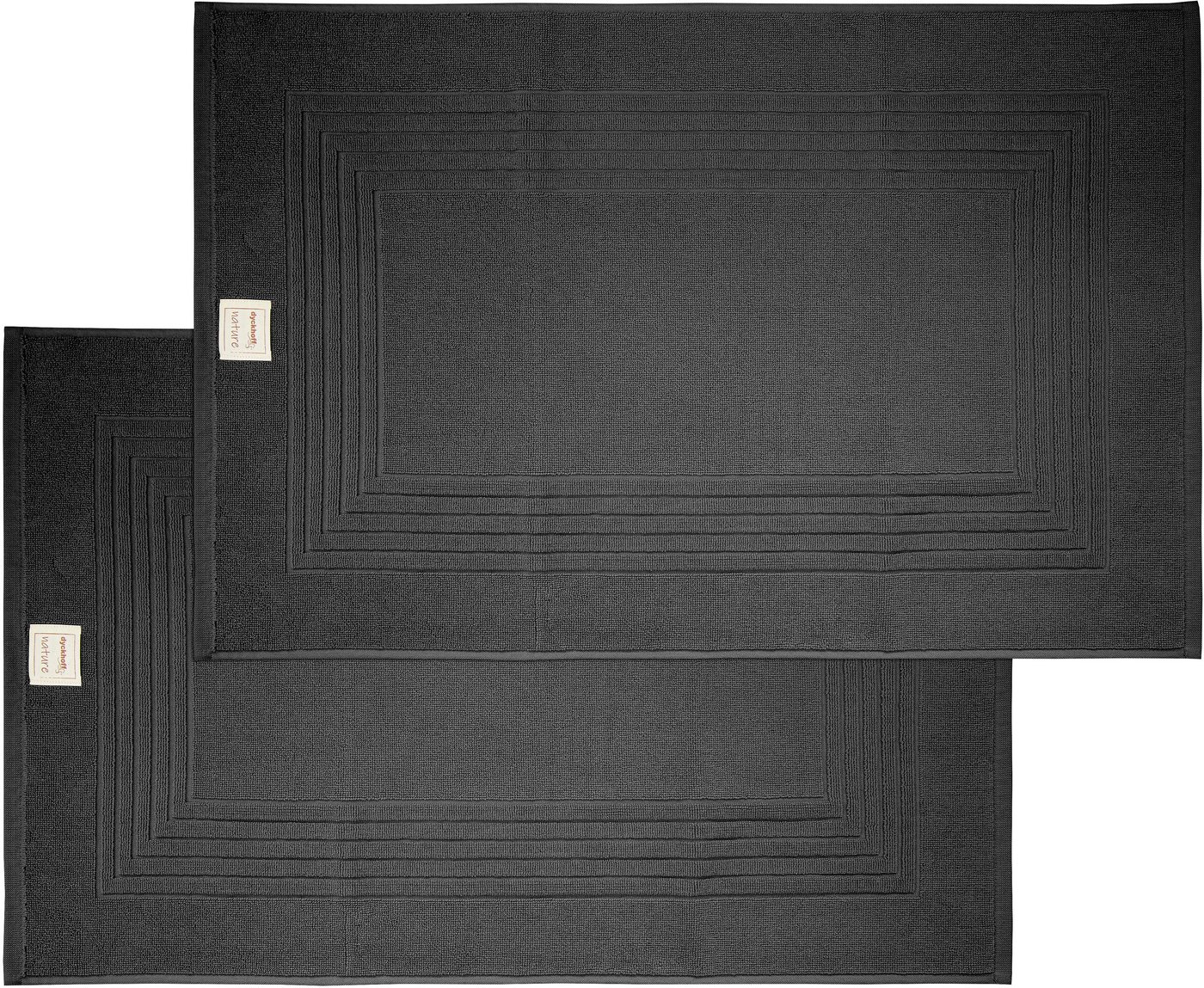 Dyckhoff Hotelmatte Nature, Höhe 3 mm, beidseitig nutzbar, Baumwolle, rechteckig, 2 teilig Dyckhoff Hotelmatte Nature, Höhe 3 mm, beidseitig nutzbar, Baumwolle, rechteckig, 2 teilig von Dyckhoff
