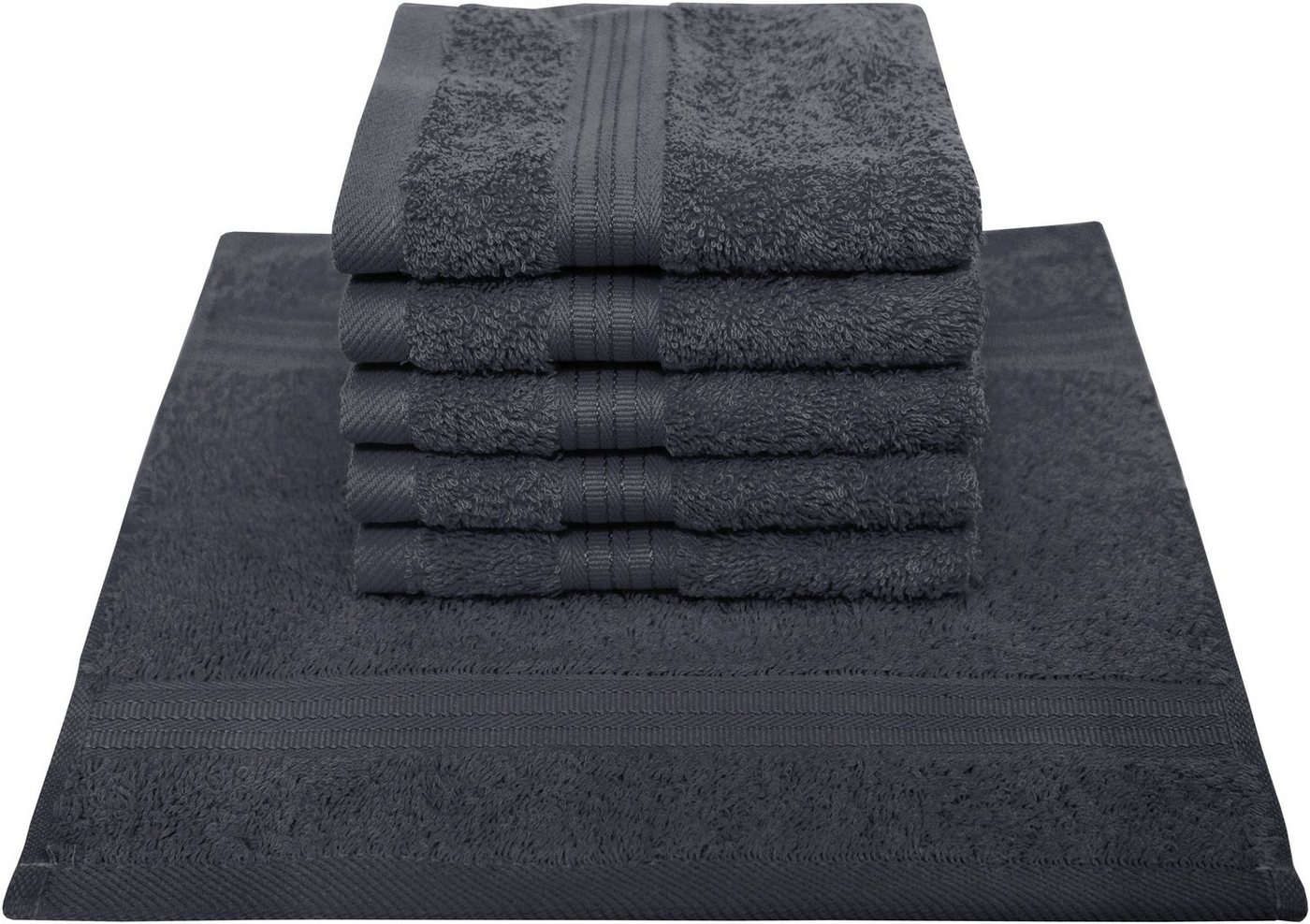 Dyckhoff Seiftuch Siena, (Set, 6-St), mit Bordüre von Dyckhoff