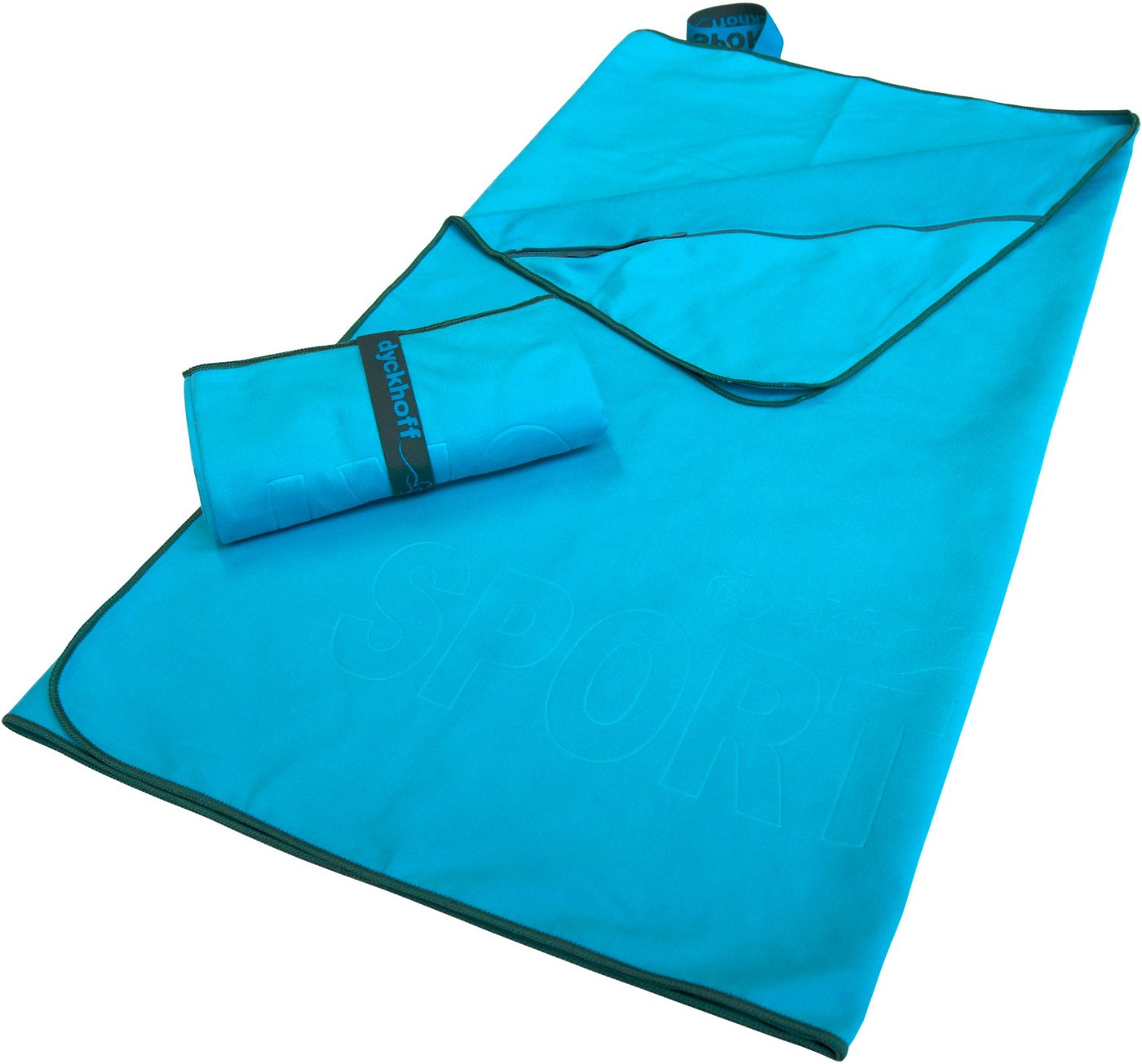 Dyckhoff Sporthandtuch Mikrofaser Sporttuch, Microfaser (1-St), auch als 2er Set erhätlich von Dyckhoff