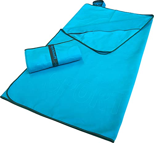 Dyckhoff Sporttuch Microfaser türkis Größe 60x120 cm von Dyckhoff