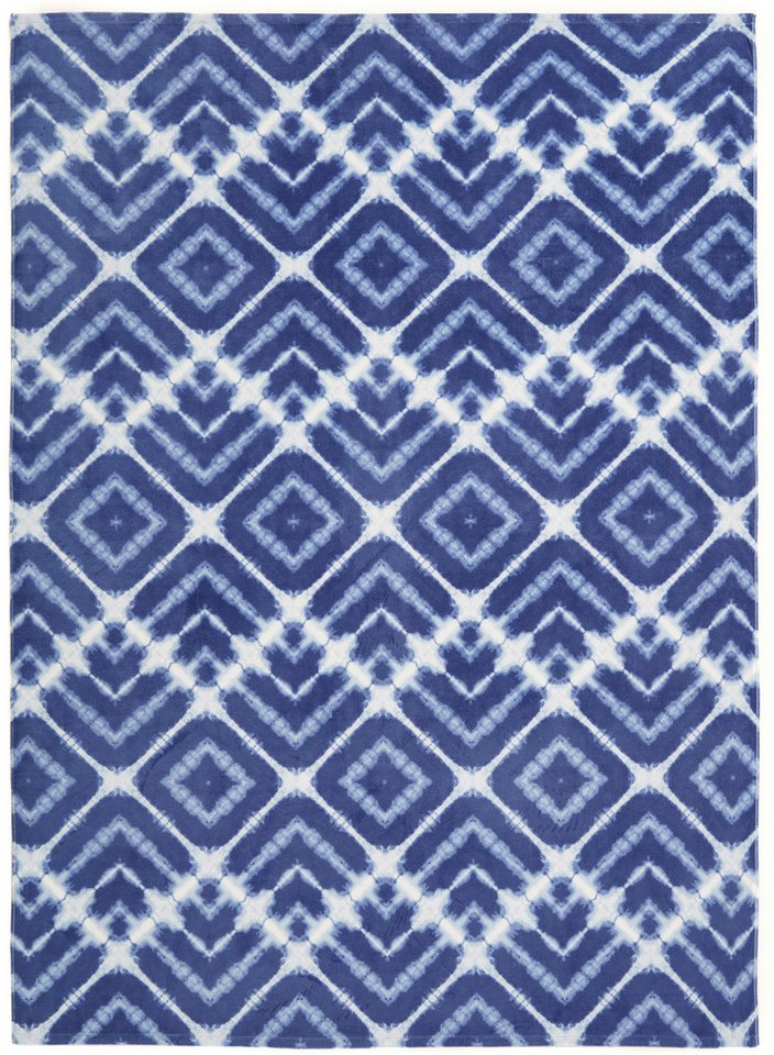 Dyckhoff Strandtuch Batik, Frottiervelours (1-St), Extra groß 140x195cm von Dyckhoff