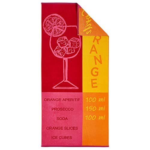 Dyckhoff Velours Strandtuch Aperitif, 100% Baumwolle, 480g/m², Badetuch/Duschtuch 80 x 180 cm, 0875148750 Dyckhoff Velours Strandtuch Aperitif, 100% Baumwolle, 480g/m², Badetuch/Duschtuch 80 x 180 cm, 0875148750 von Dyckhoff