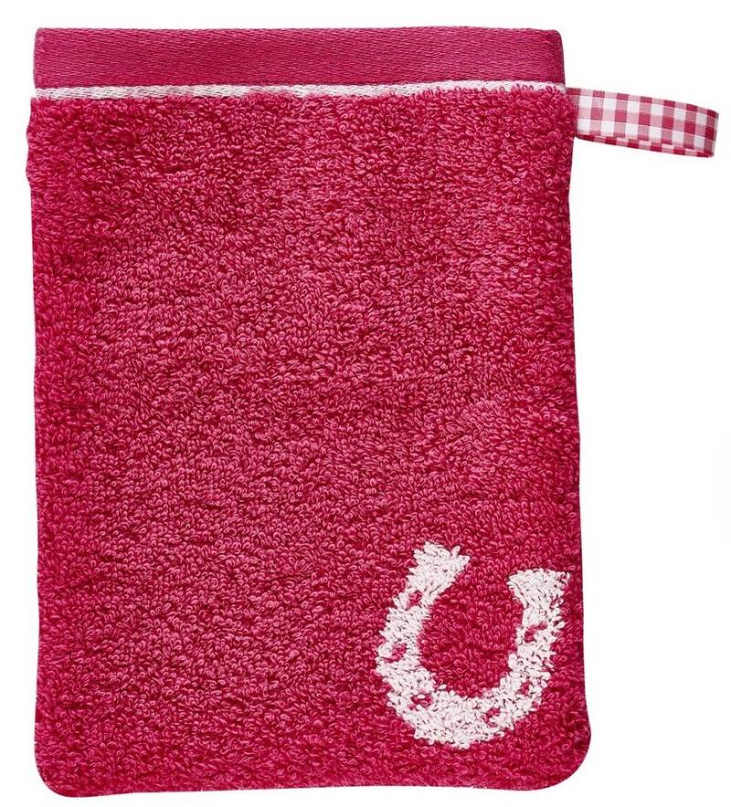 Dyckhoff Waschhandschuh Kinderfrottierserie 'Pferdefreunde' Waschhandschuh 16 x 21 cm Pink Dyckhoff Waschhandschuh Kinderfrottierserie 'Pferdefreunde' Waschhandschuh 16 x 21 cm Pink von Dyckhoff