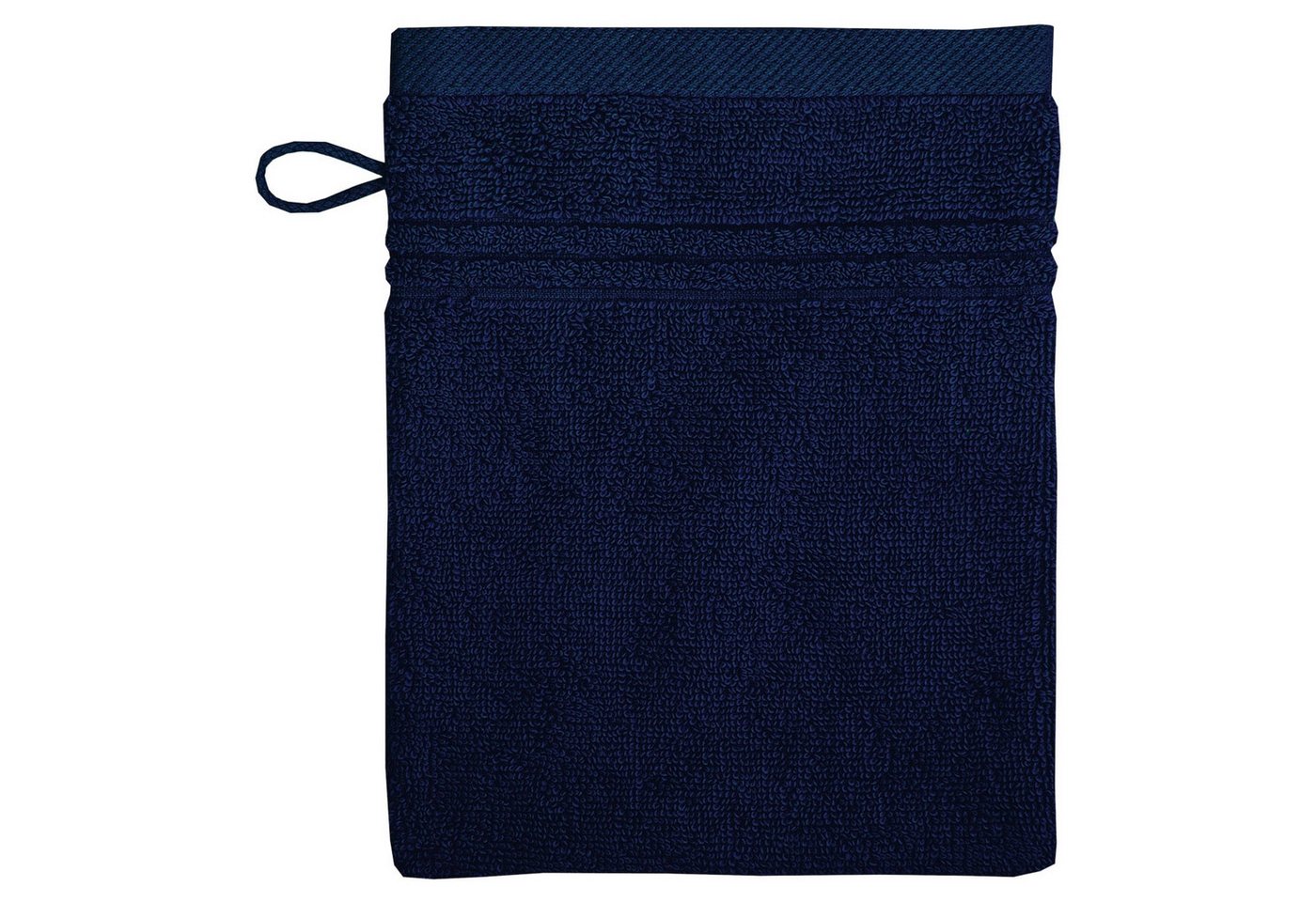Dyckhoff Waschhandschuh NATURE, 16 x 21 cm, Anthrazit, Baumwolle, (1-St), waschbar und trocknergeeignet von Dyckhoff
