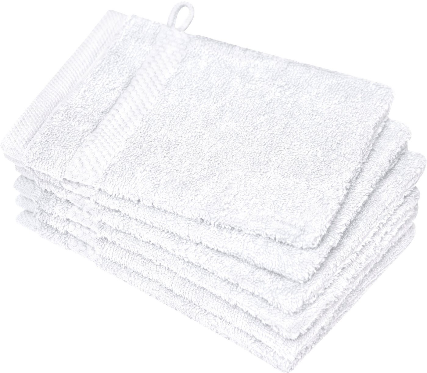 Dyckhoff Waschhandschuh Planet, (Set, 6-St), 450 g/m², aus reiner Baumwolle, trocknergeeignet von Dyckhoff