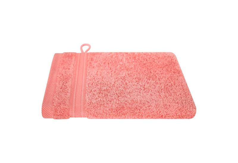 Dyckhoff Waschhandschuh Waschlappen SIENA, Rose, B 16 cm, L 21 cm, (1-St), 100 % Baumwolle von Dyckhoff