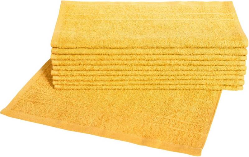 Dyckhoff Waschlappen Kristall, (Set, 10-St), mit Bordüren von Dyckhoff