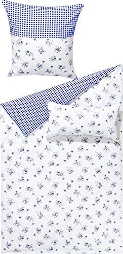 Dyckhoff, Bettwäsche Garnitur Frottee Blau 135x200 cm von Dyckhoff